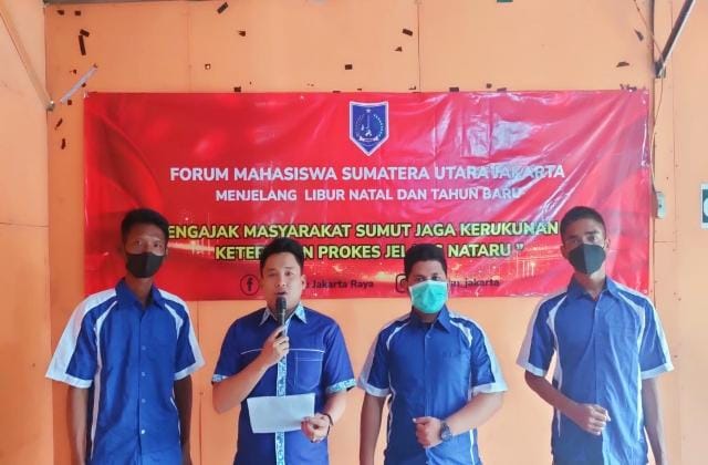 Sambut Nataru 2022, Formasu Jakarta Ajak Peran Masyarakat Sumut Jaga Sikon Kondusif Kamtibmas Dan Prokes formasu