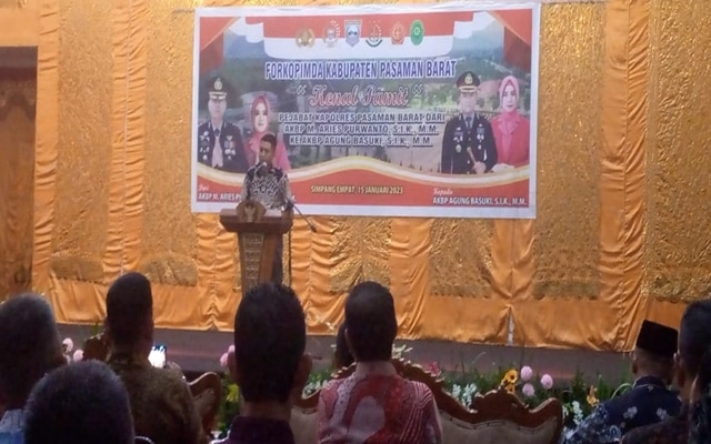Bupati Pasbar Sampaikan