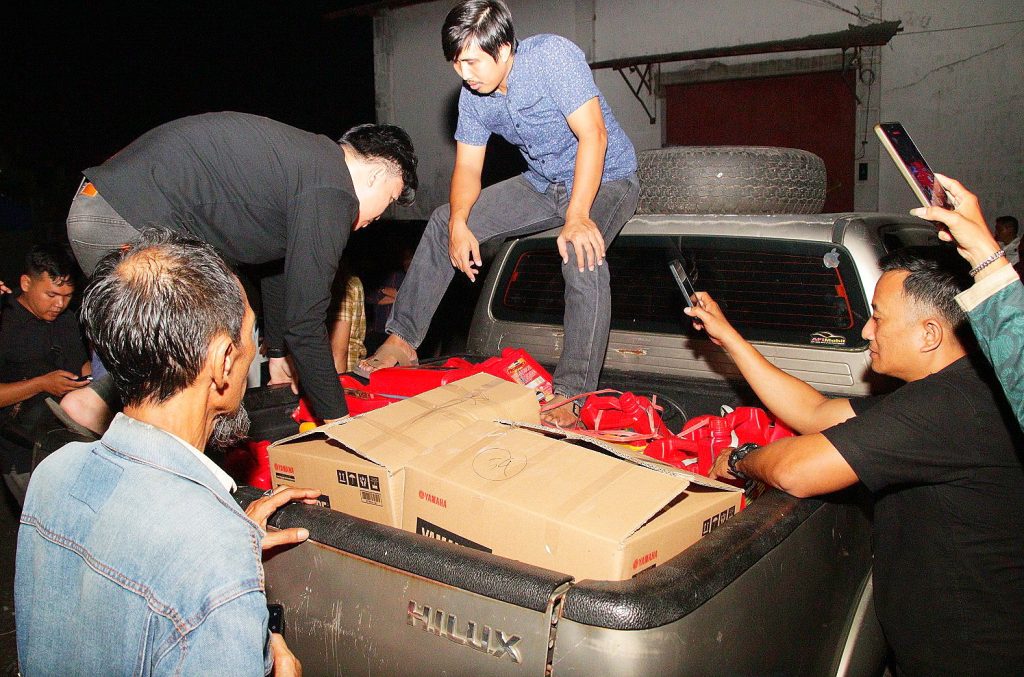 Ditreskrimsus Polda Kalbar Lakukan Olah TKP di Gudang Oli Diduga Palsu di Kubu Raya 2 TKP