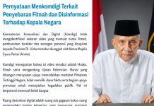 Komdigi Bantah Pernyataan Amien Rais Beredar di Media Sosial Komdigi