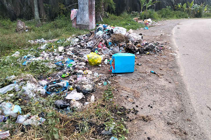 tumpukan sampah