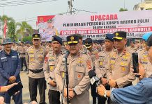 Kapolda Kalbar Pimpin Apel BKO Personel Brimob untuk Tangani Karhutla, 8 Daerah Cukup Parah BKO